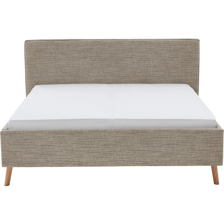 Bett Lina Toffee Polyester 160 x 200 cm
