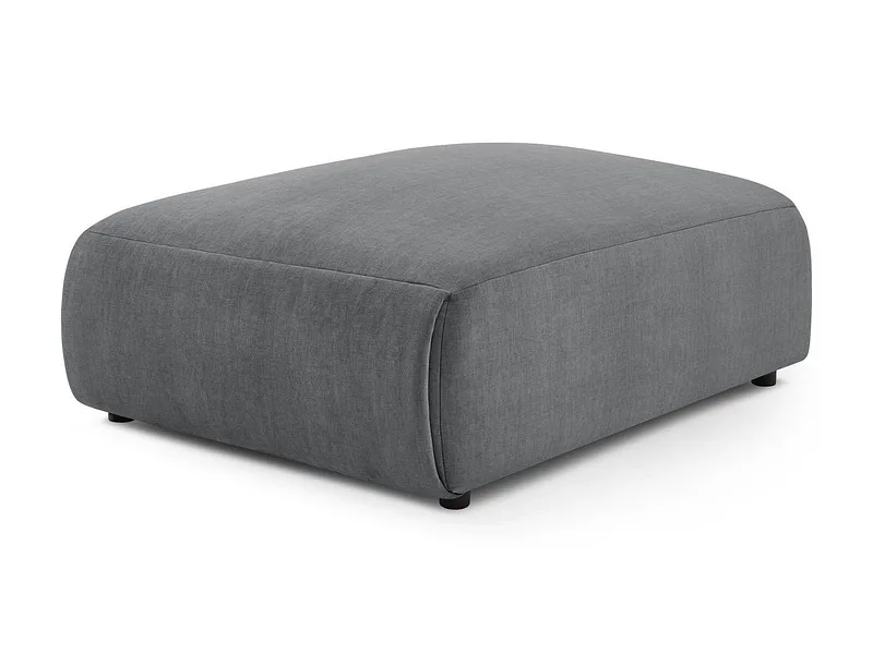 Sitzsack BOBOCHIC JEANNE 117x95x45cm samt dunkelgrau
