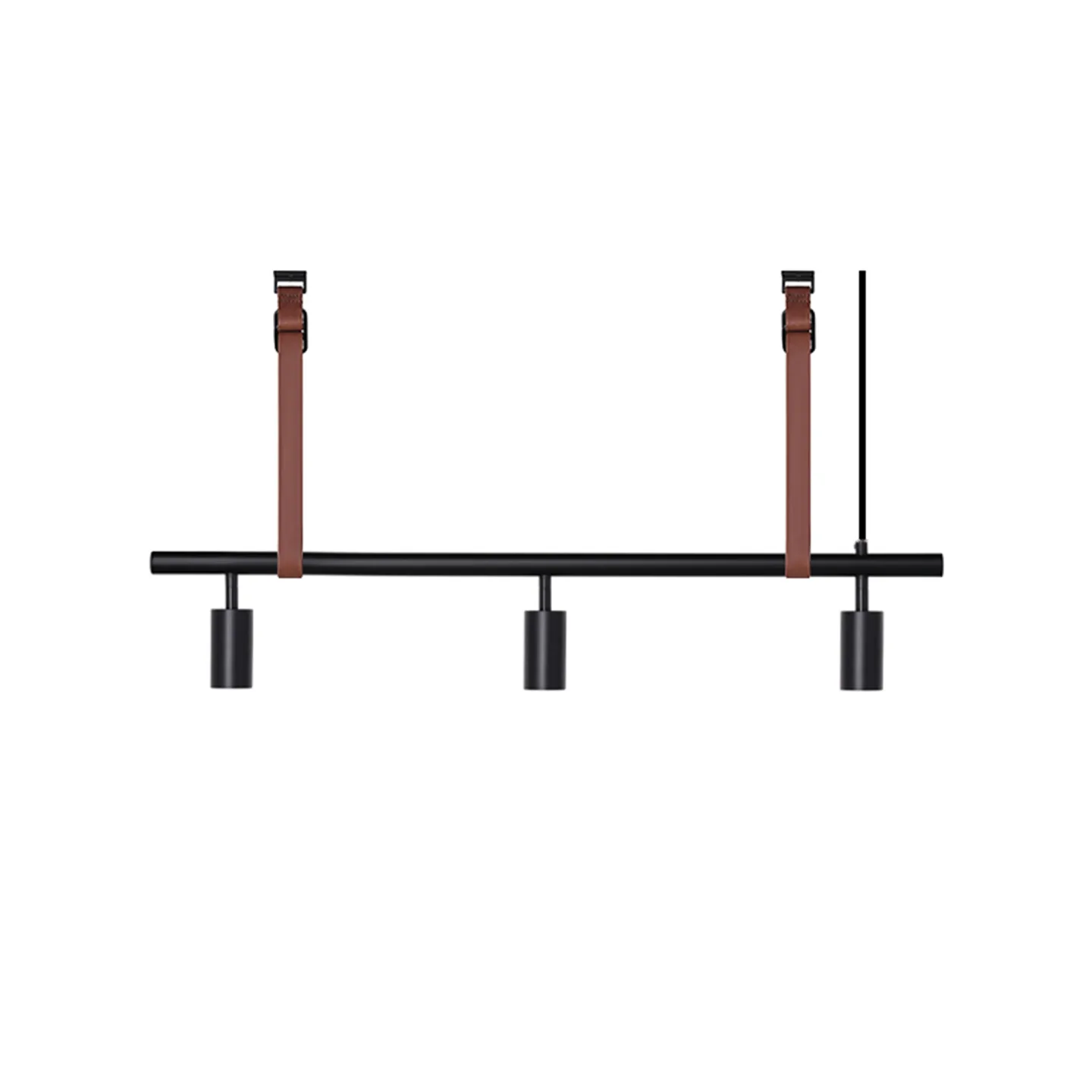 Rubn - Long John 3 Black / Brown Leather - Takkronor - Niclas Hoflin - Svart