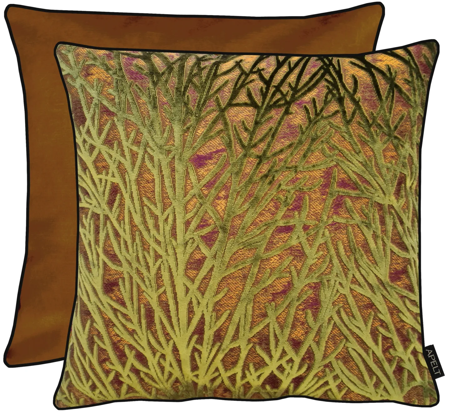 Apelt Kissenhülle Fenja Olive 45x45 cm | Schubiger Möbel