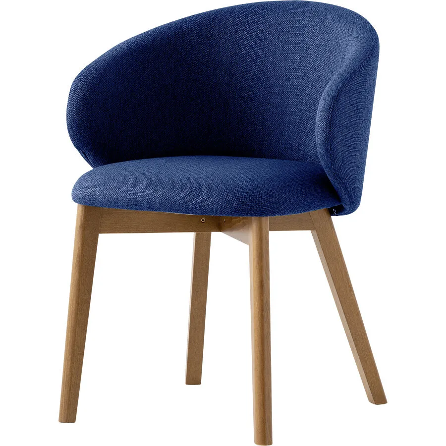 CONNUBIA Stuhl Tuka blau Polyester