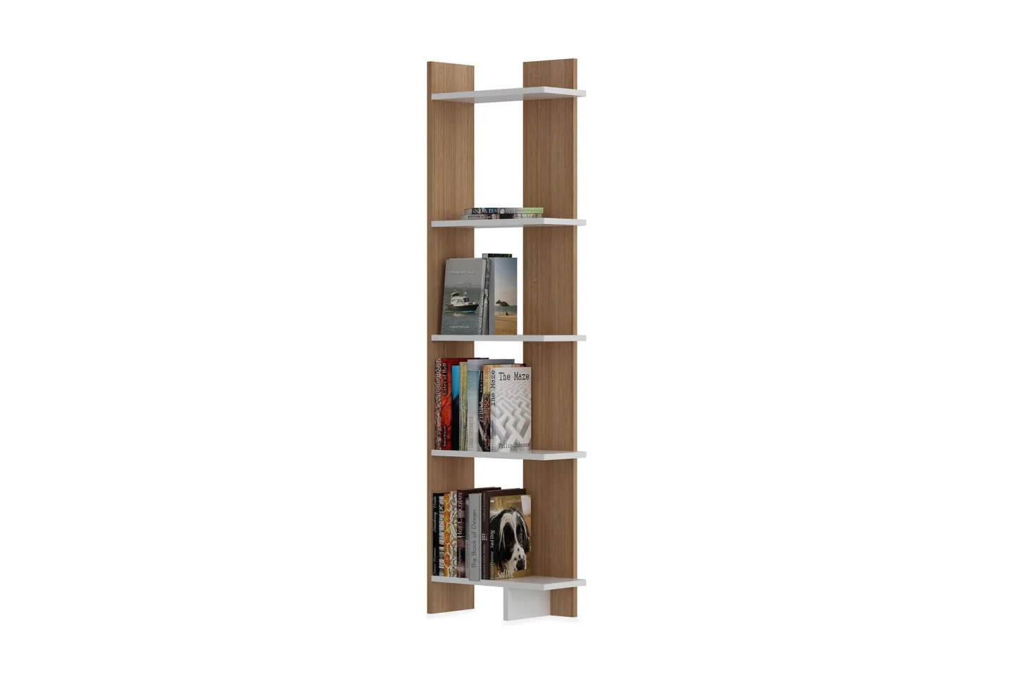 Hejde Bokhylla 45 cm - Brun