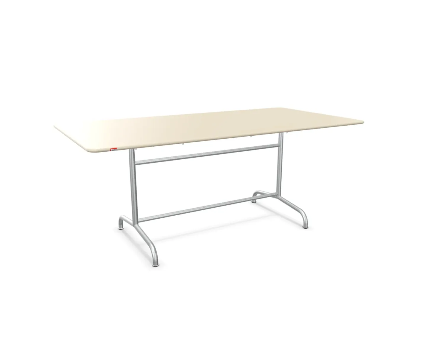 Schaffner Metall-Tisch Rigi Feuerverzinkt Beige | Schubiger Möbel