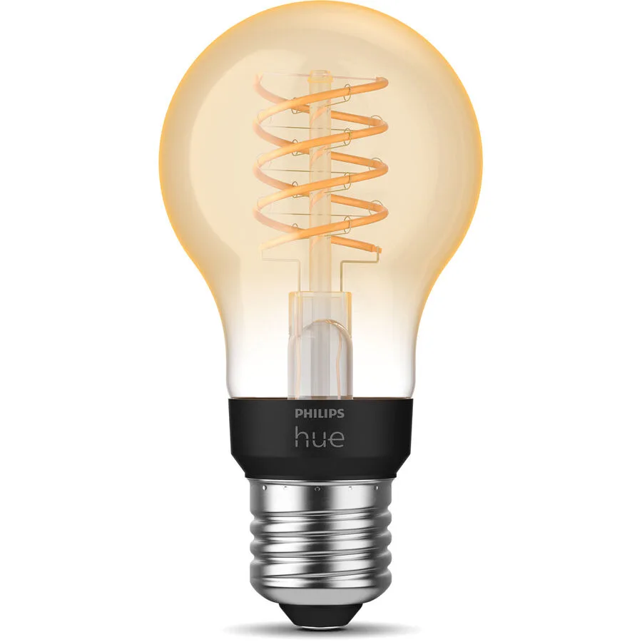 Leuchtmittel Philips Hue Glas 7W E27 - Farbe: Transparent - LED - Lichtfarbe: Warmweiss - LED Leuchtmittel