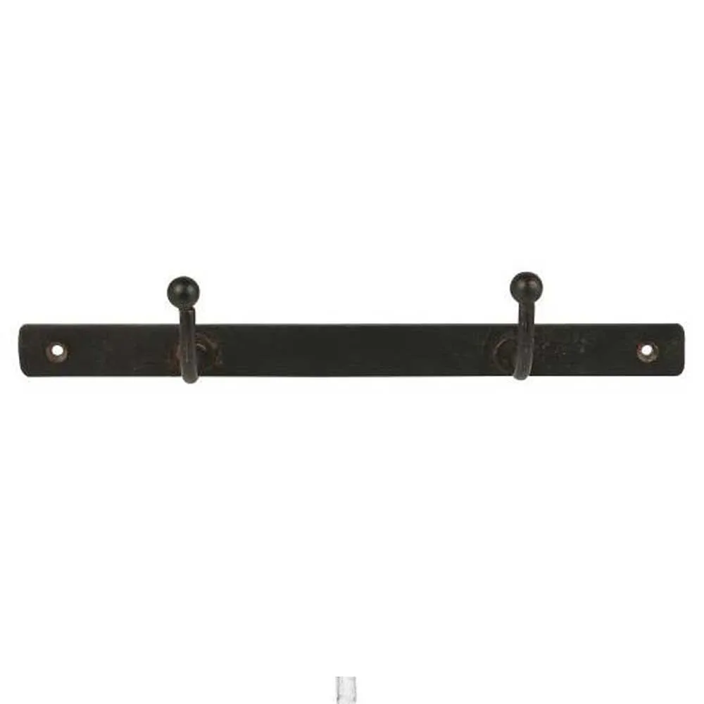 Klädhängare metall 2 krokar