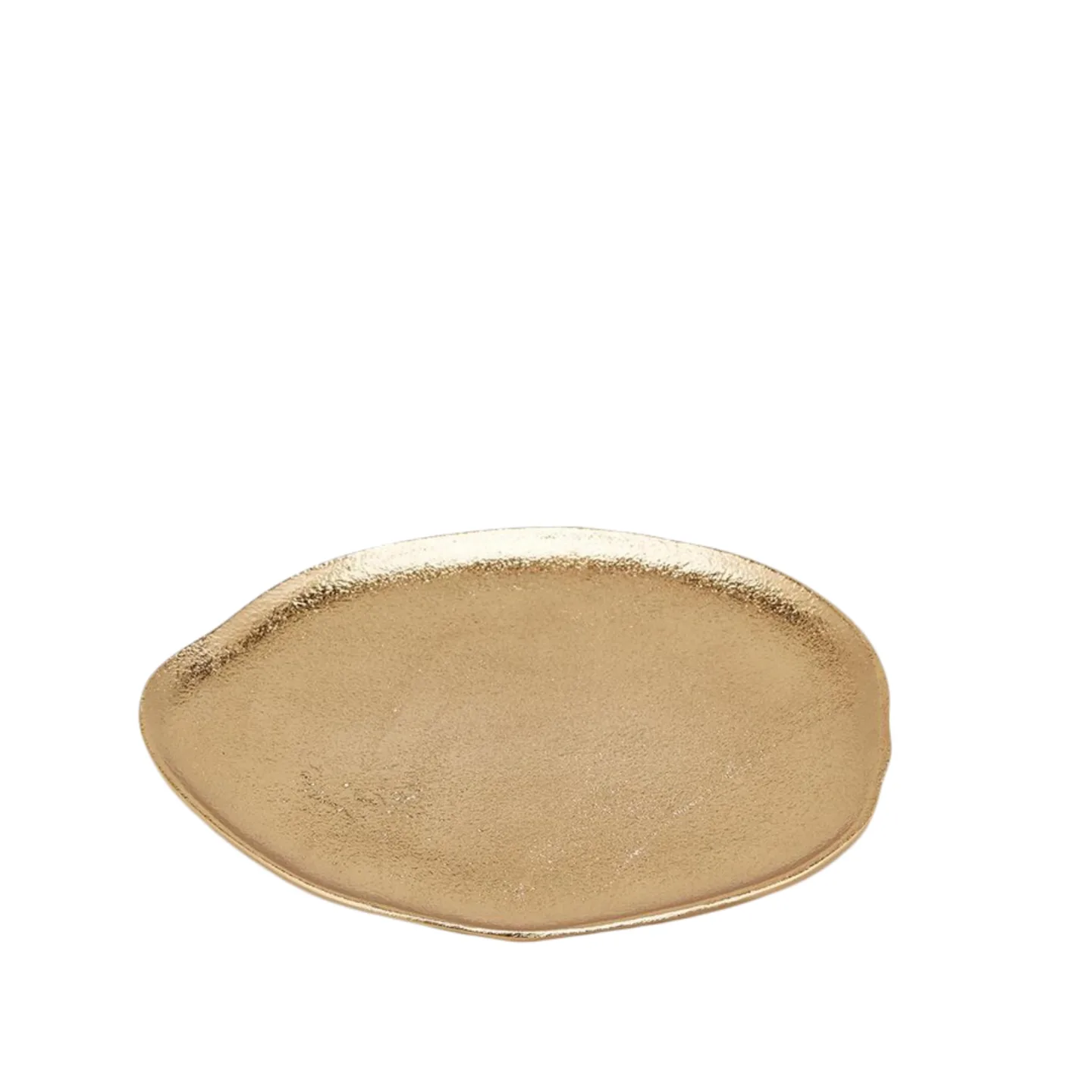 Edg Teller Aluminium Gold D: 22 cm | Schubiger Möbel