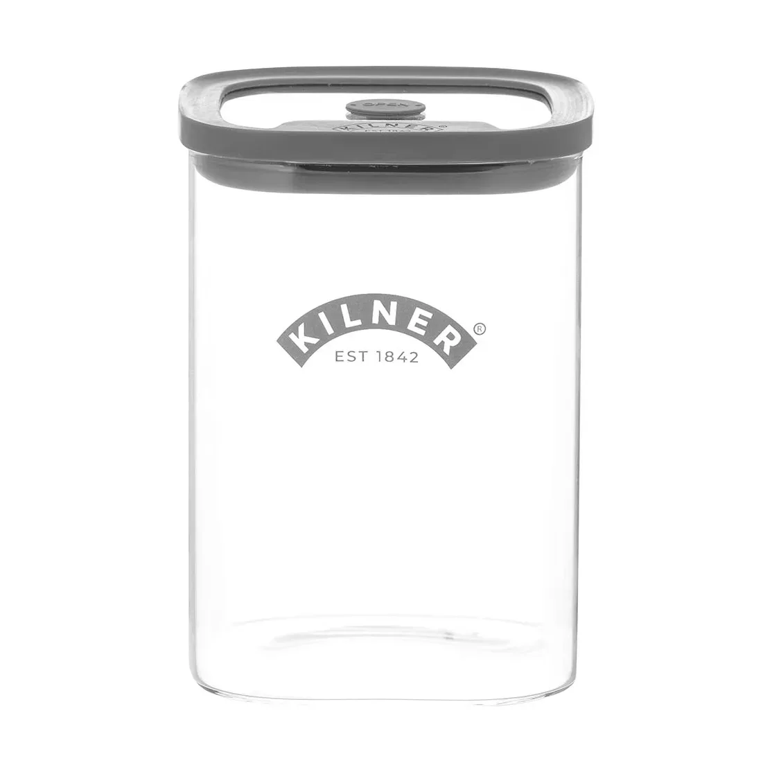 Kilner Kilner FRESH Aufbewahrungsdose Klar-grau, 1 l