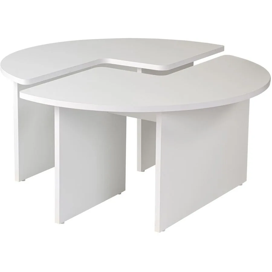 Salontisch Georis weiss Holzwerkstoff B 90 H 41 cm