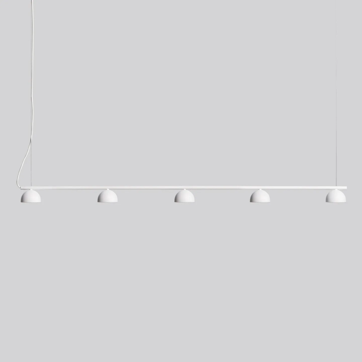 Blush Rail 5 Pendelleuchte Matt White - Northern - Wohnzimmer - Design - Metall - Mehrflammig