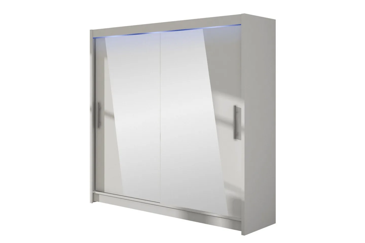Rilievo Garderob m. Spegel 180x215 cm - Vit