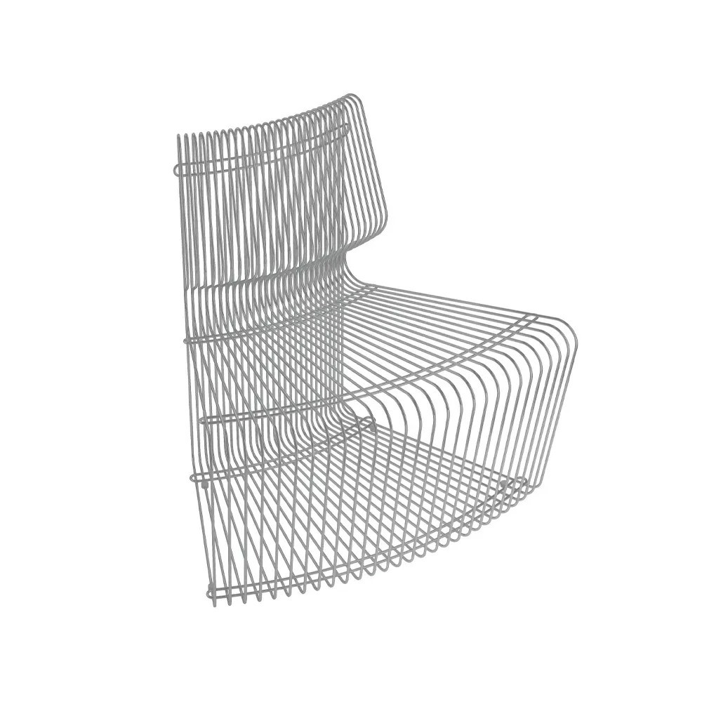 Montana Pantonova modulsoffa stainless steel, concave