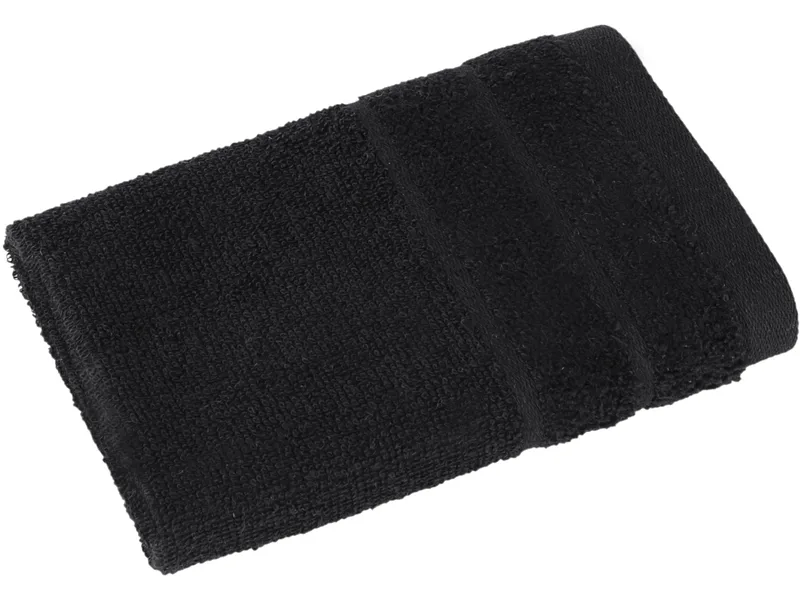Waschlappen SIERRA 30x30cm schwarz