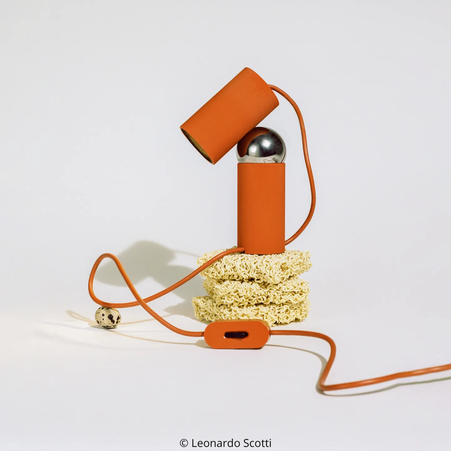 Flos Bilboquet bordslampa Tomato