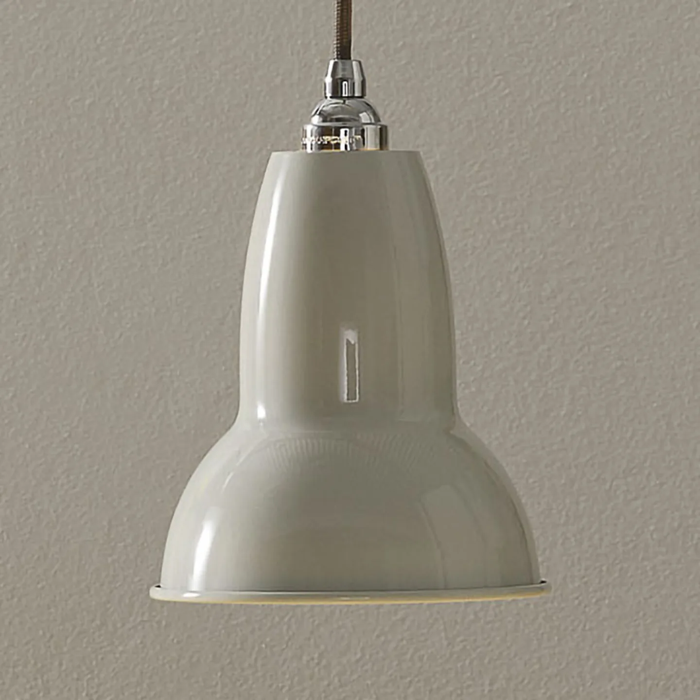 Original 1227 Pendelleuchte Linen White - Anglepoise - Wohnzimmer - Industrielles Design - Metall - Einflammig