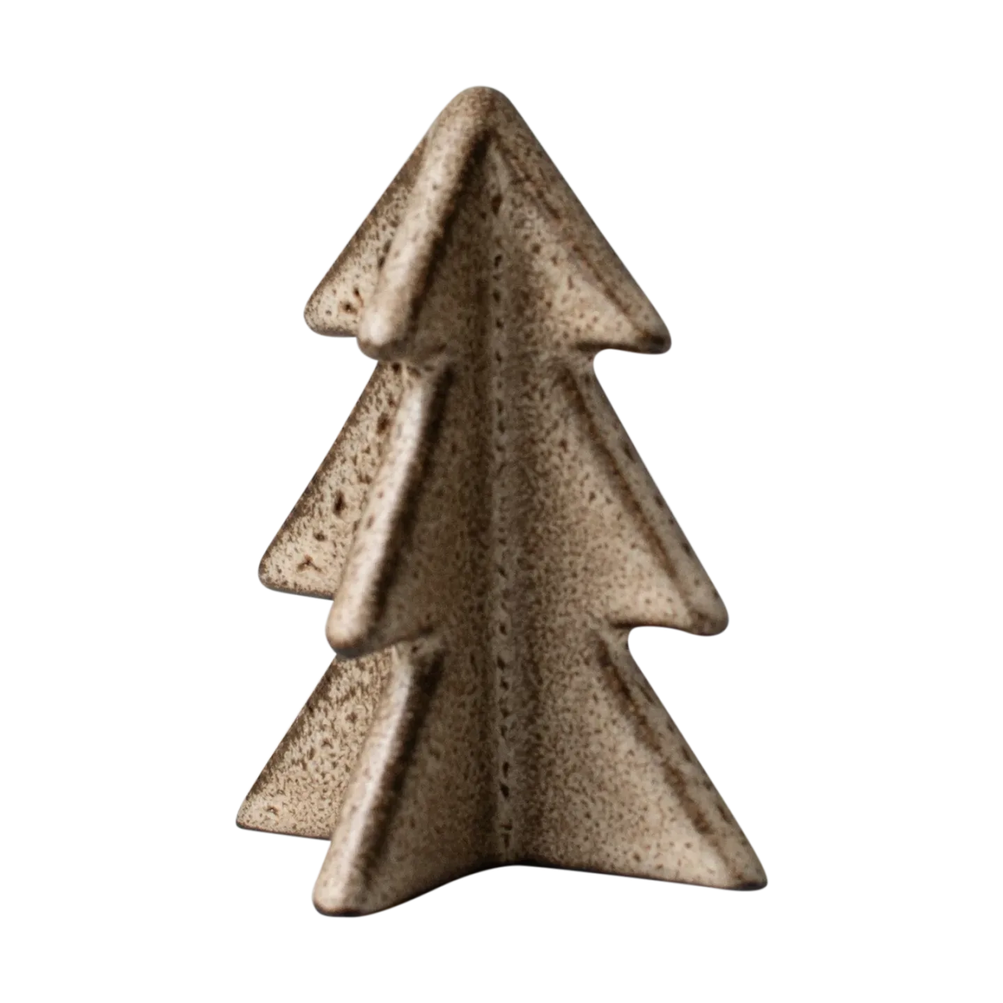 DBKD Winter tree dekoration Beige, 8 cm