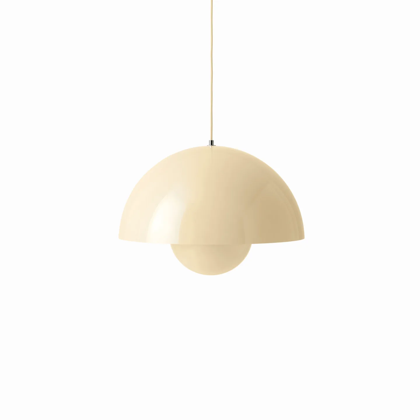 &Tradition Flowerpot VP2 Big Pendelleuchte Ivory