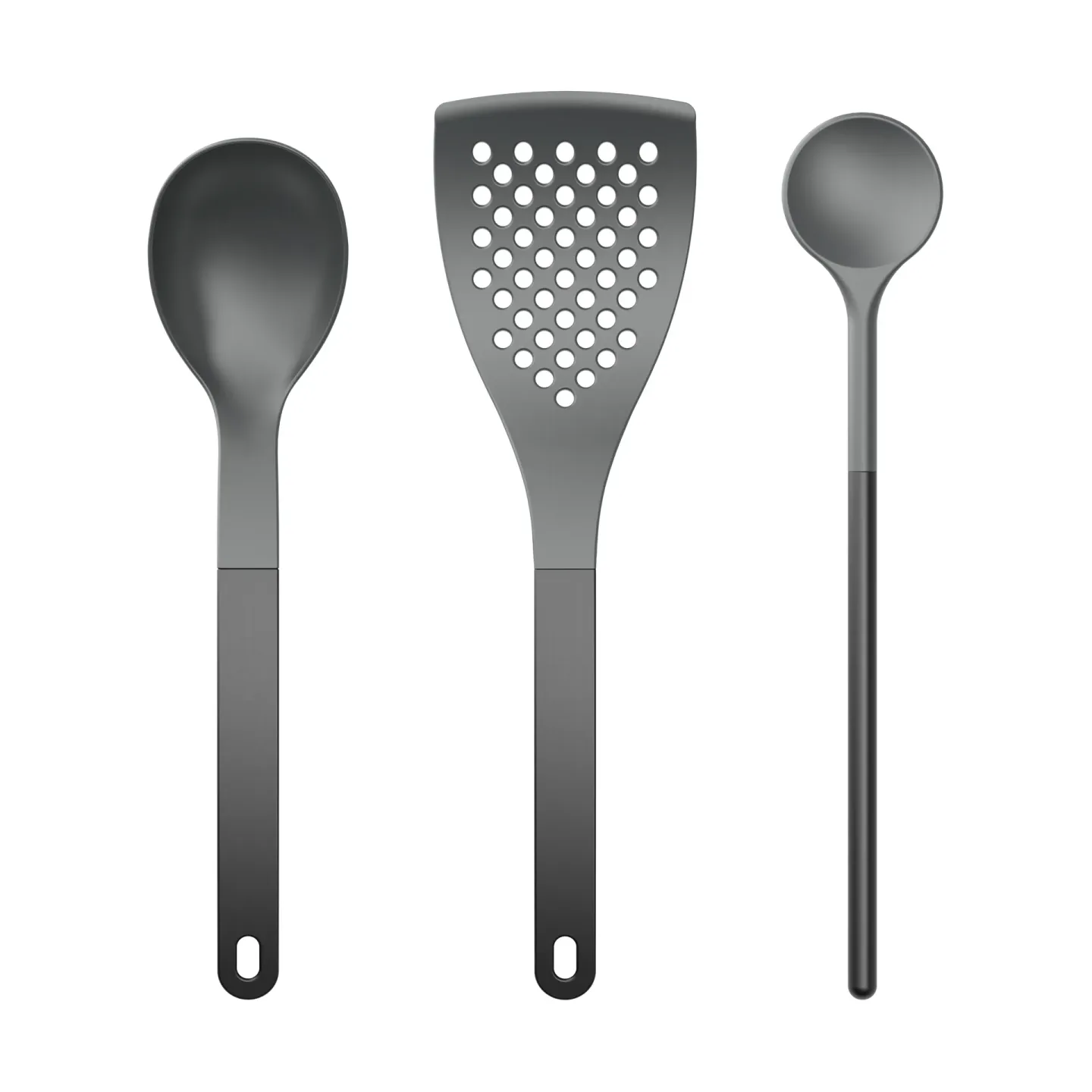 Rosti Optima Küchenutensilien 1 3 Teile Schwarzes Nylon