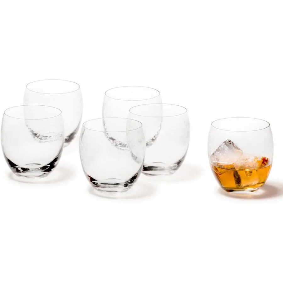 Whiskygläser-Set Leonardo transparent Kristallglas H 9.5 cm 0.4 l 6 Stk