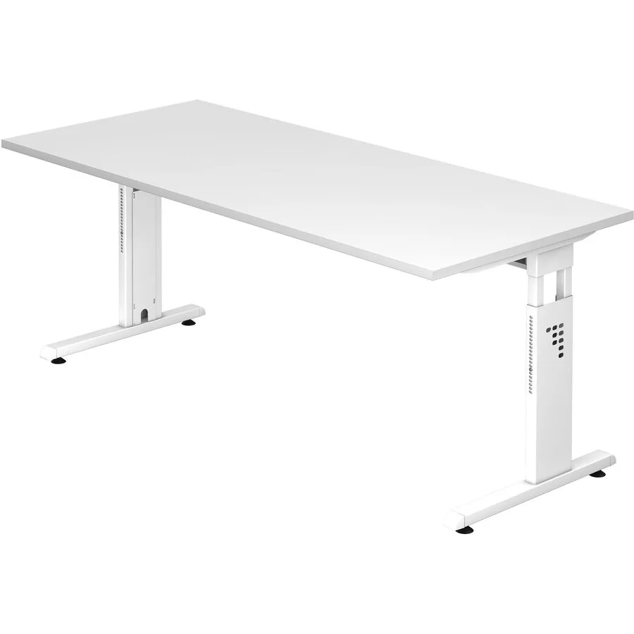 Schreibtisch Office weiss Holzwerkstoff B 180 T 80 cm