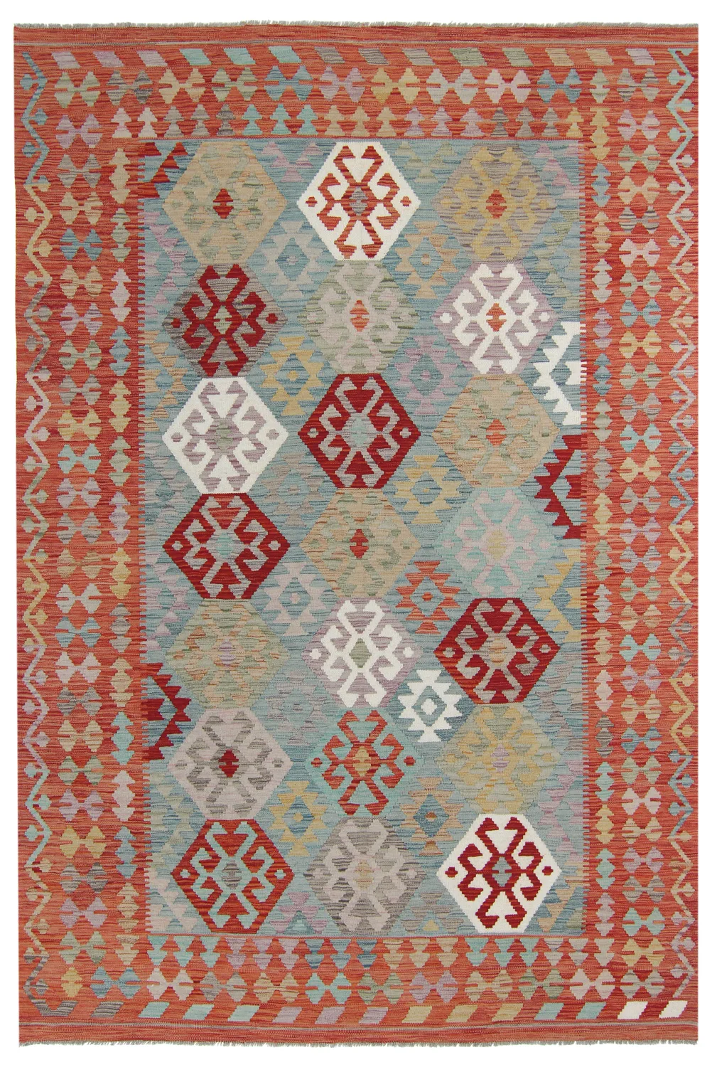 Orientalsk kelimteppe 296 x 202 cm (Størrelse: 296 x 202 cm)