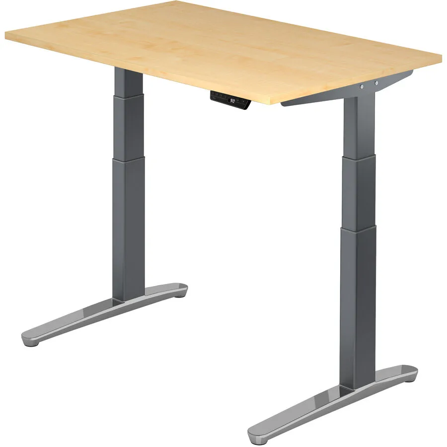 Schreibtisch Office Ahorn Dekor Holzwerkstoff B 120 T 80 cm