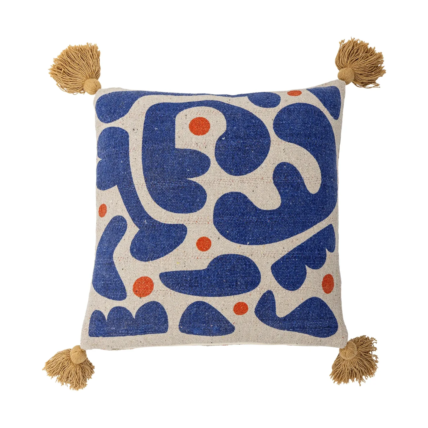 Bloomingville Eviaya kudde 45x45 cm Blå