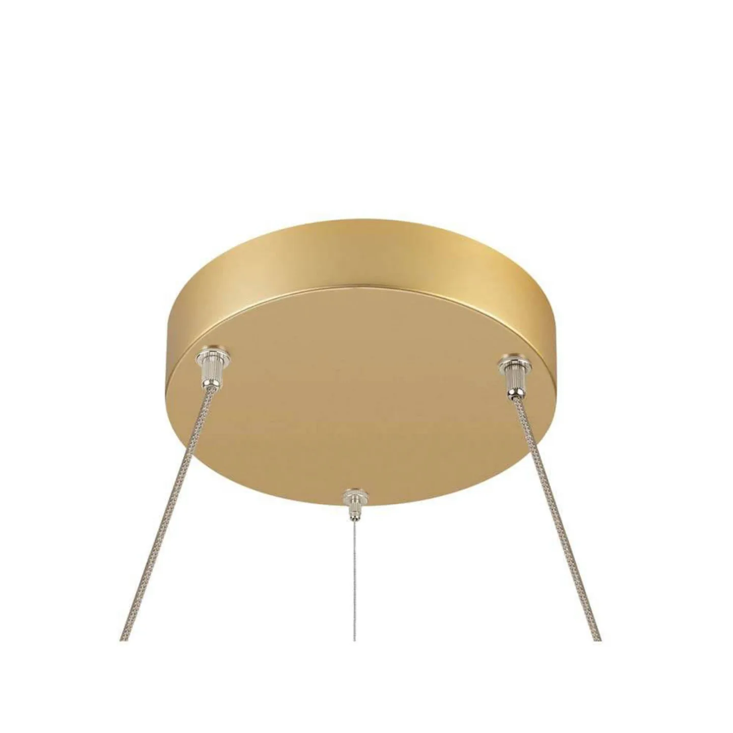 One Flat Pendelleuchte Einzeln 2700/3000K Brass - SLV - Wohnzimmer - Aluminium - Einflammig