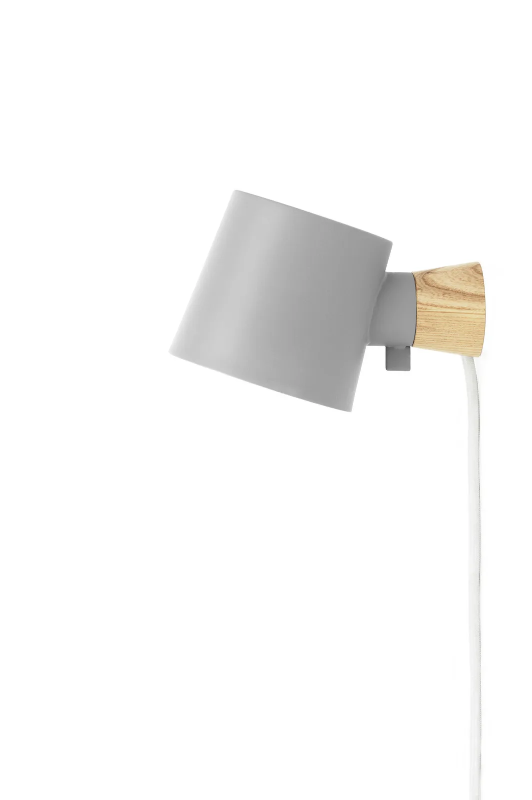 Rise Wandleuchte Grau - Normann Copenhagen - Wohnzimmer - Metall