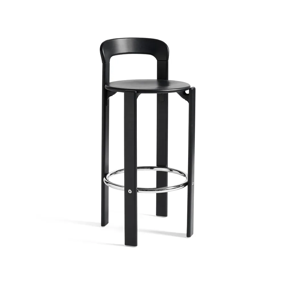 HAY Rey Barhocker 75 cm Deep black