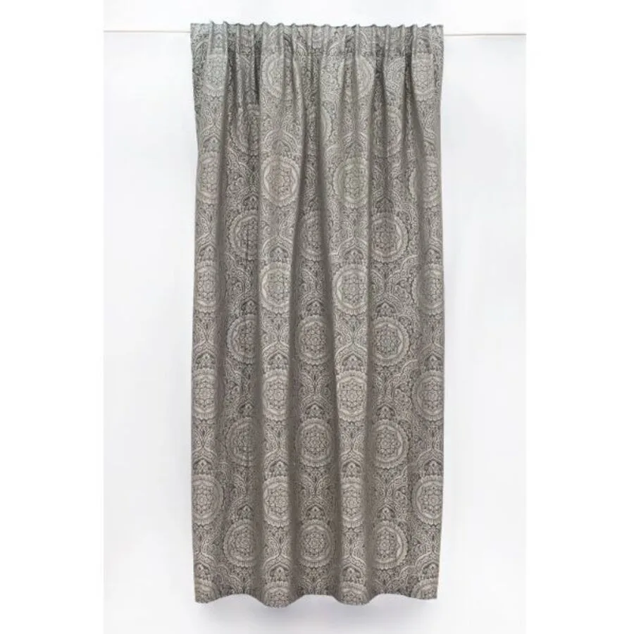 Mary rose Vorhang Queen Silver Polyester B 135 cm Blickdicht