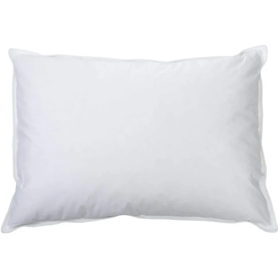 Kissen COCON Weiss Baumwolle/Federn 50 x 70 cm - Material: Baumwolle/Entenfedern