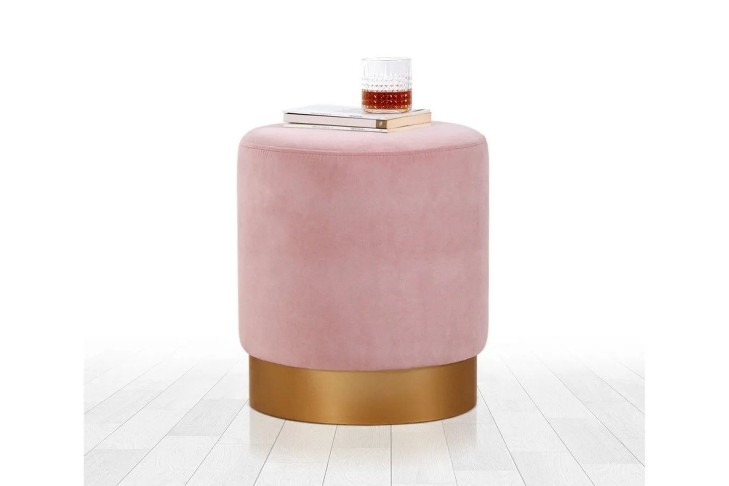 Owensboro Sittpuff 40 cm - Rosa