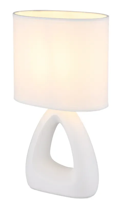 Globo Lighting - Triangle 30cm - Bordslampa - Vit