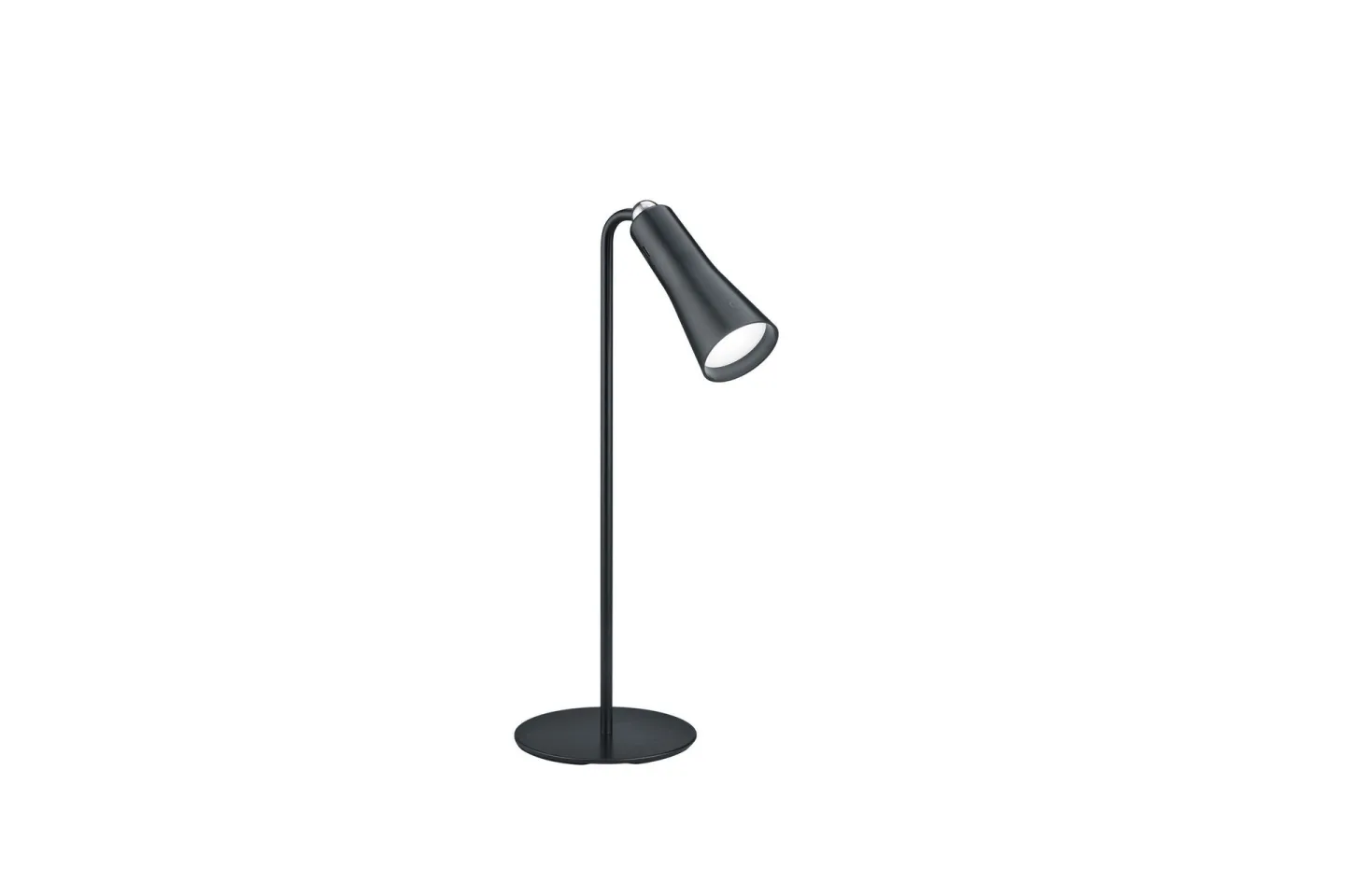 Maxi LED Bordslampa mattsvart uppladdningsbar - Matt svart