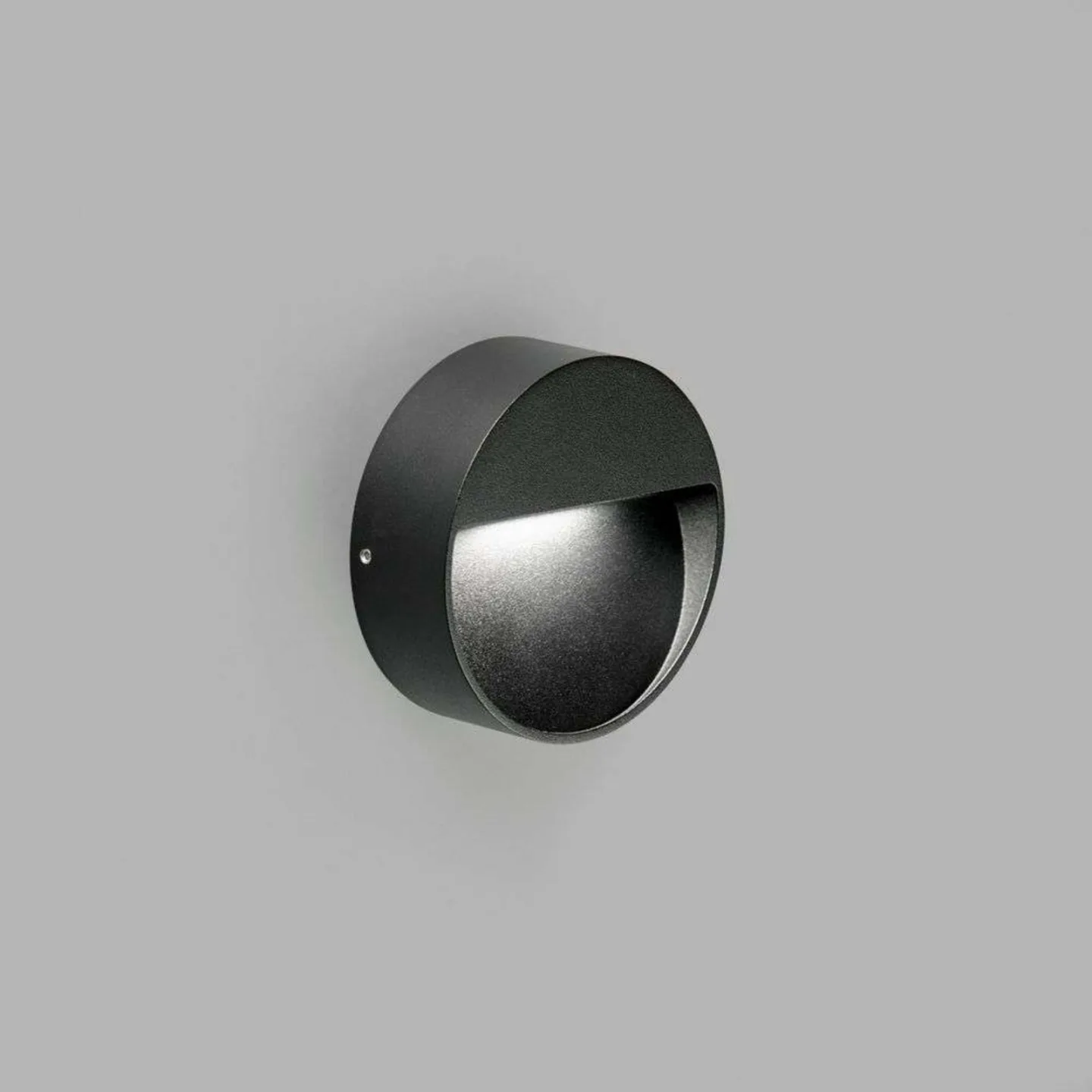 Serious 1 Wandleuchte IP54 2700K Black - LIGHT-POINT - Terrasse - Aluminium
