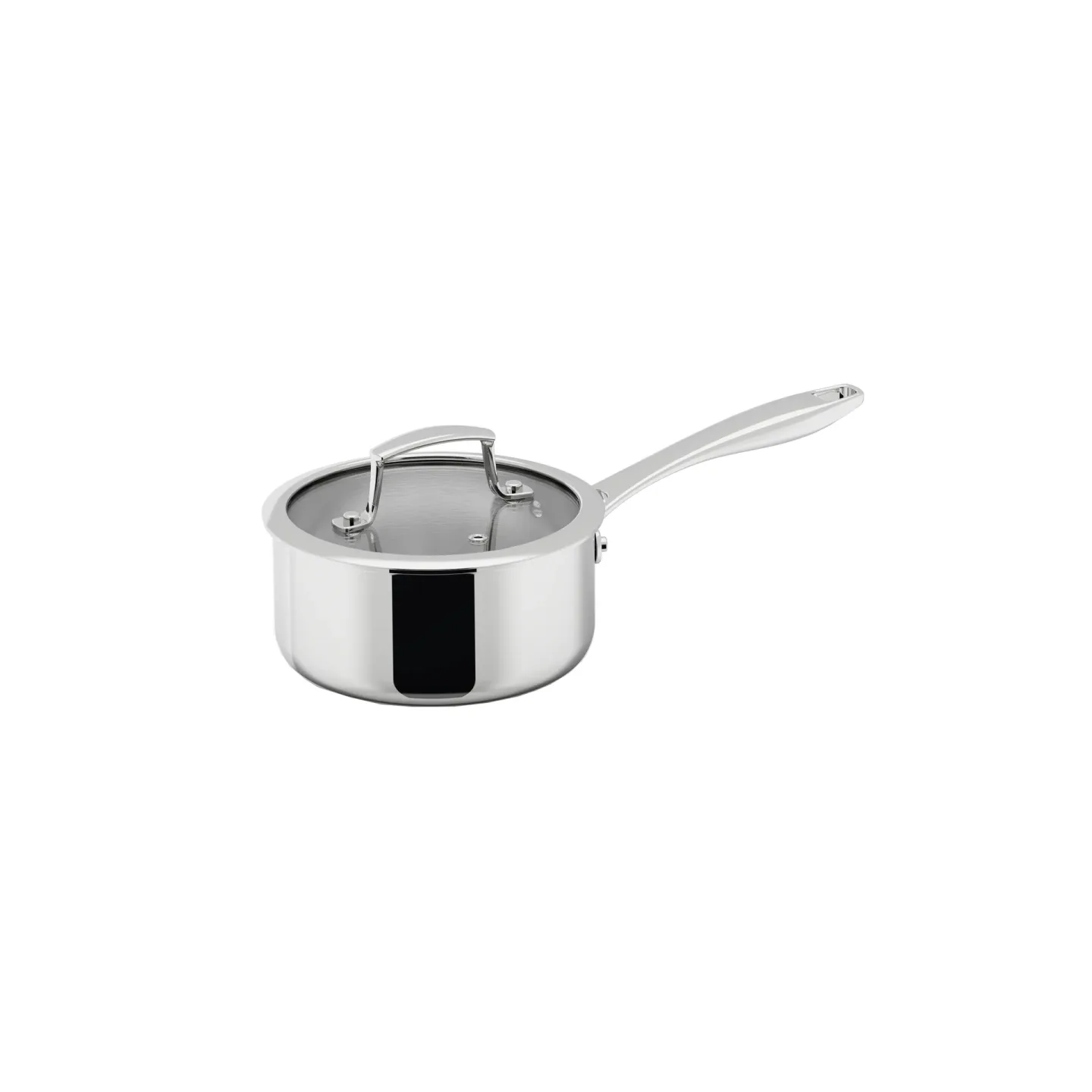 Dorre Trivence Kochtopf Edelstahl, Glasdeckel, 1,5 L