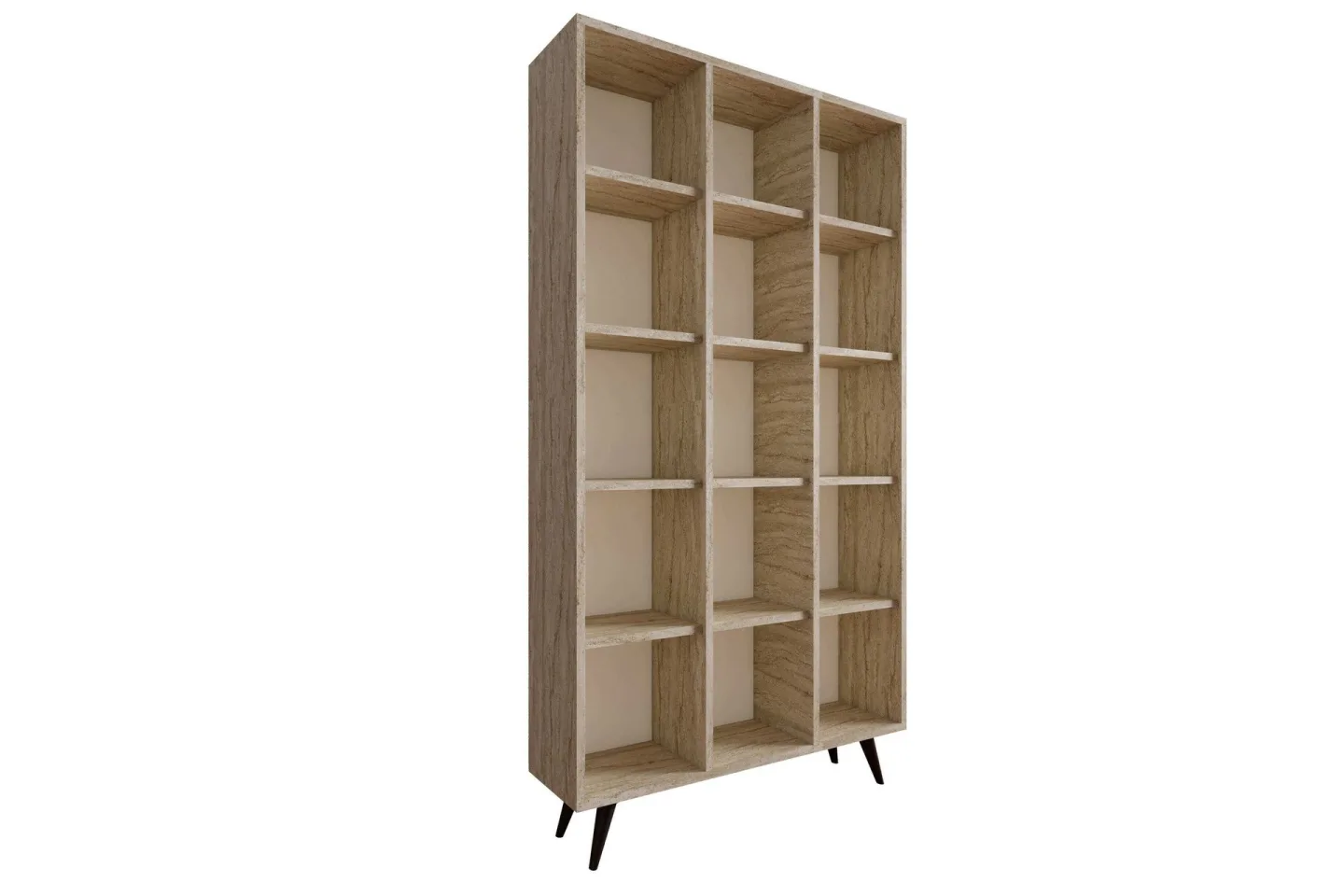 Zipa Bokhylla 100 cm - Beige