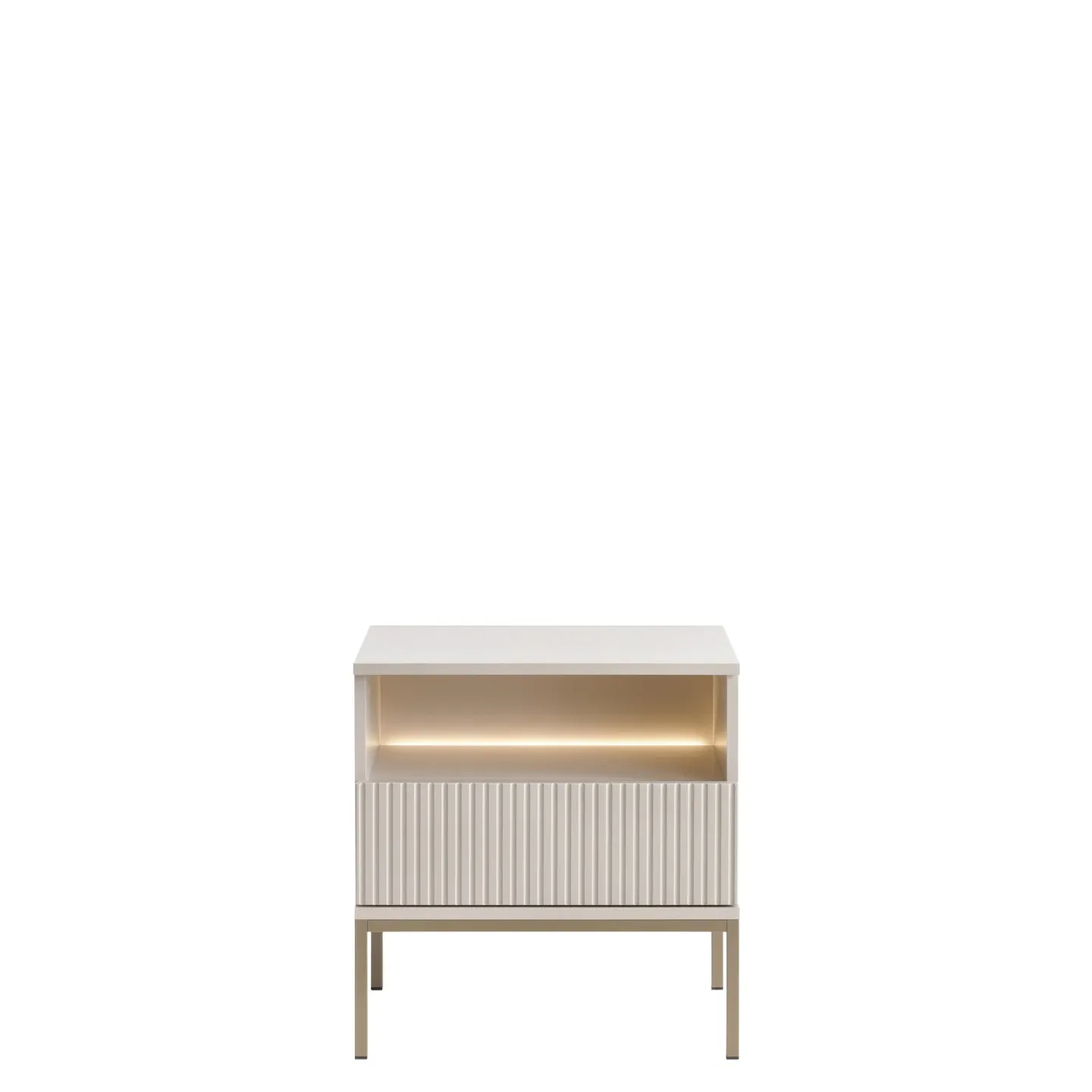 Tenorio Sängbord 54 cm - Beige