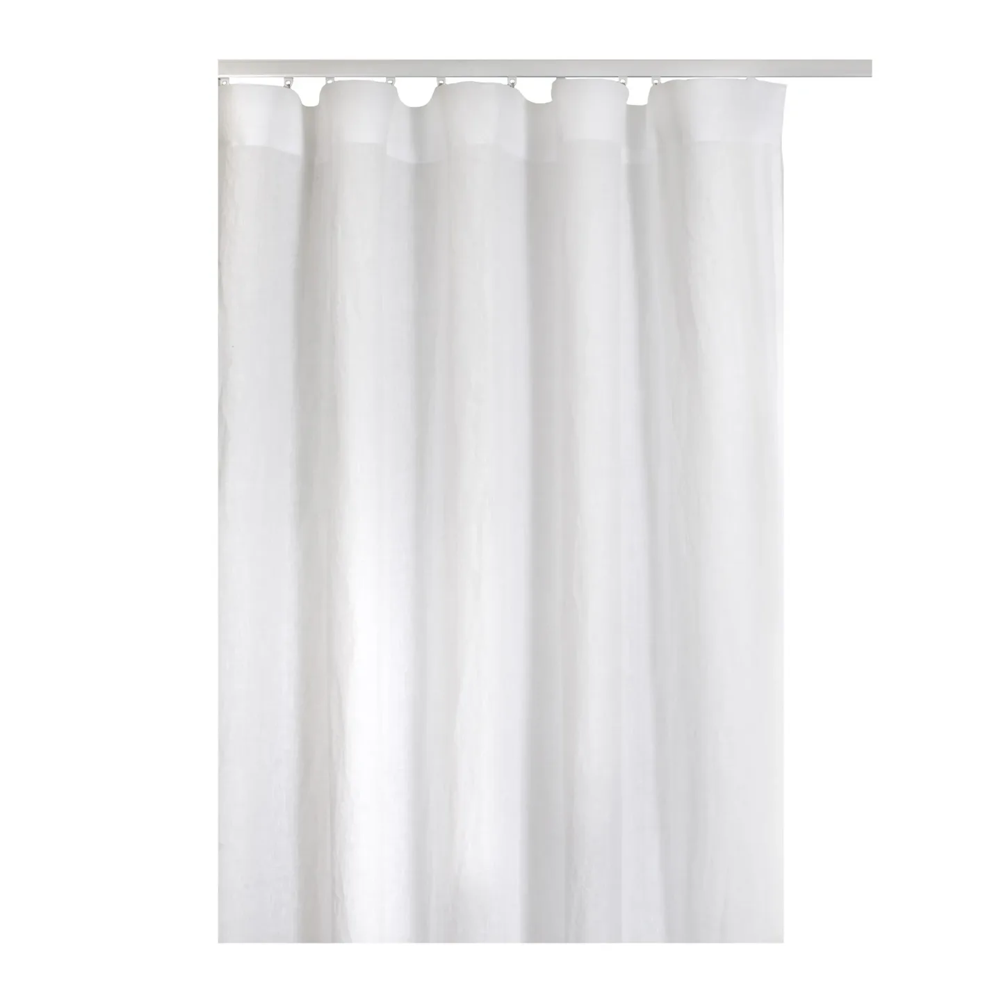 Himla Twilight gardin med veckband 140x290 cm White