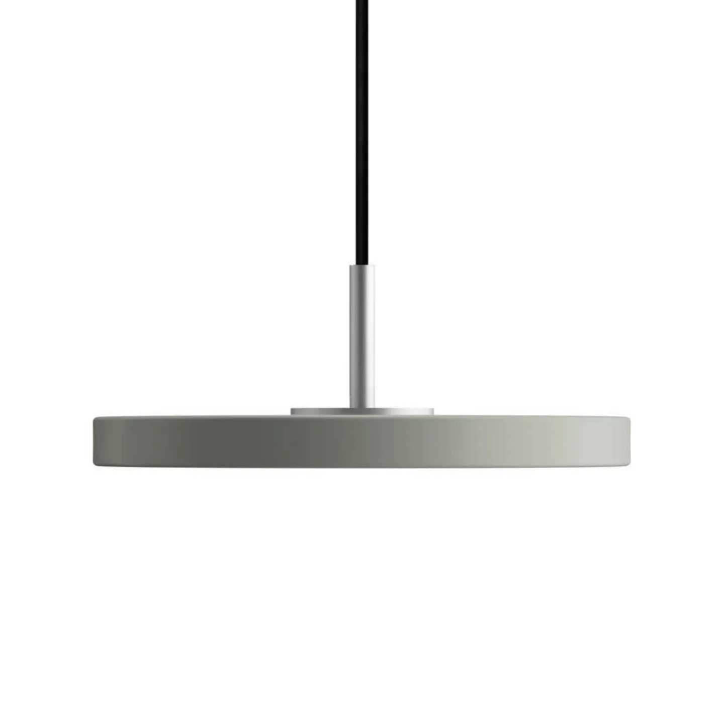 Asteria Taklampa Micro Nuance Olive/Steel Top - UMAGE - Matsal - Metall