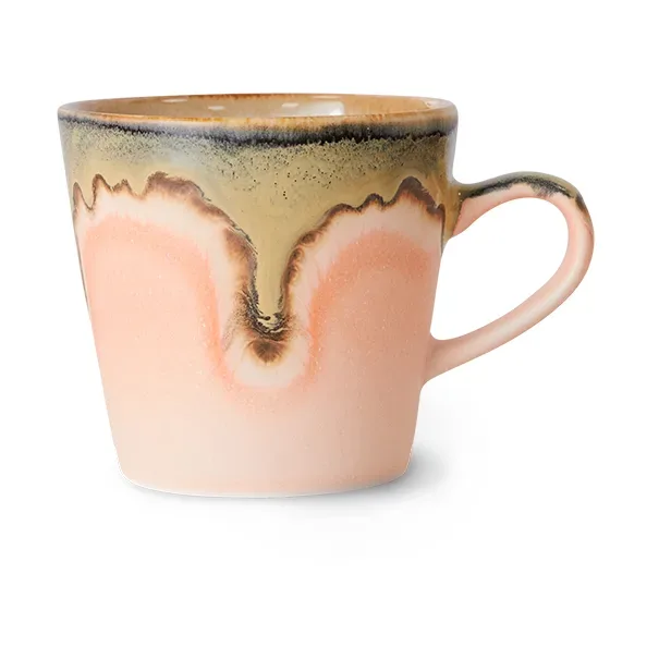 HKliving 70's Americano-Tasse 27 cl Blossom