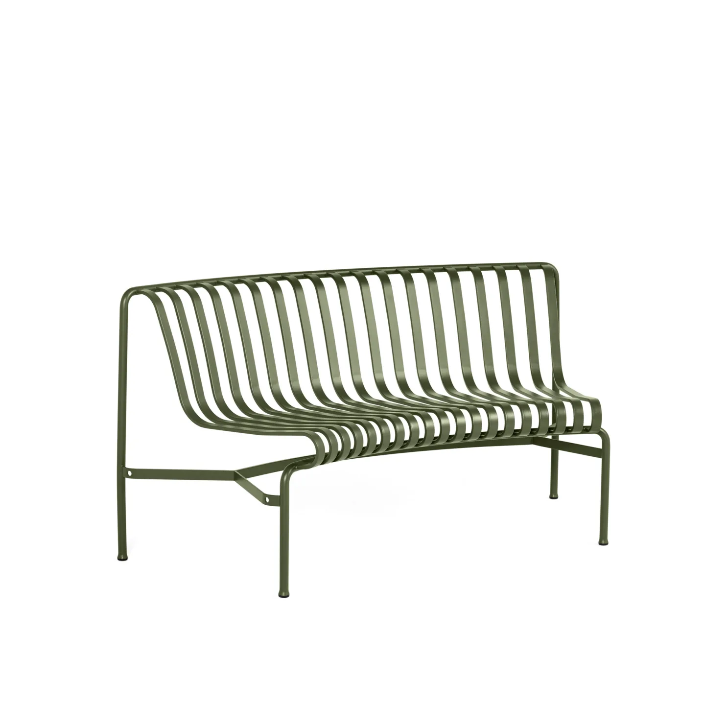 HAY - Palissade Park Dining Bench - Olive In - Trädgårdsbänkar - Ronan & Erwan Bouroullec - Grön