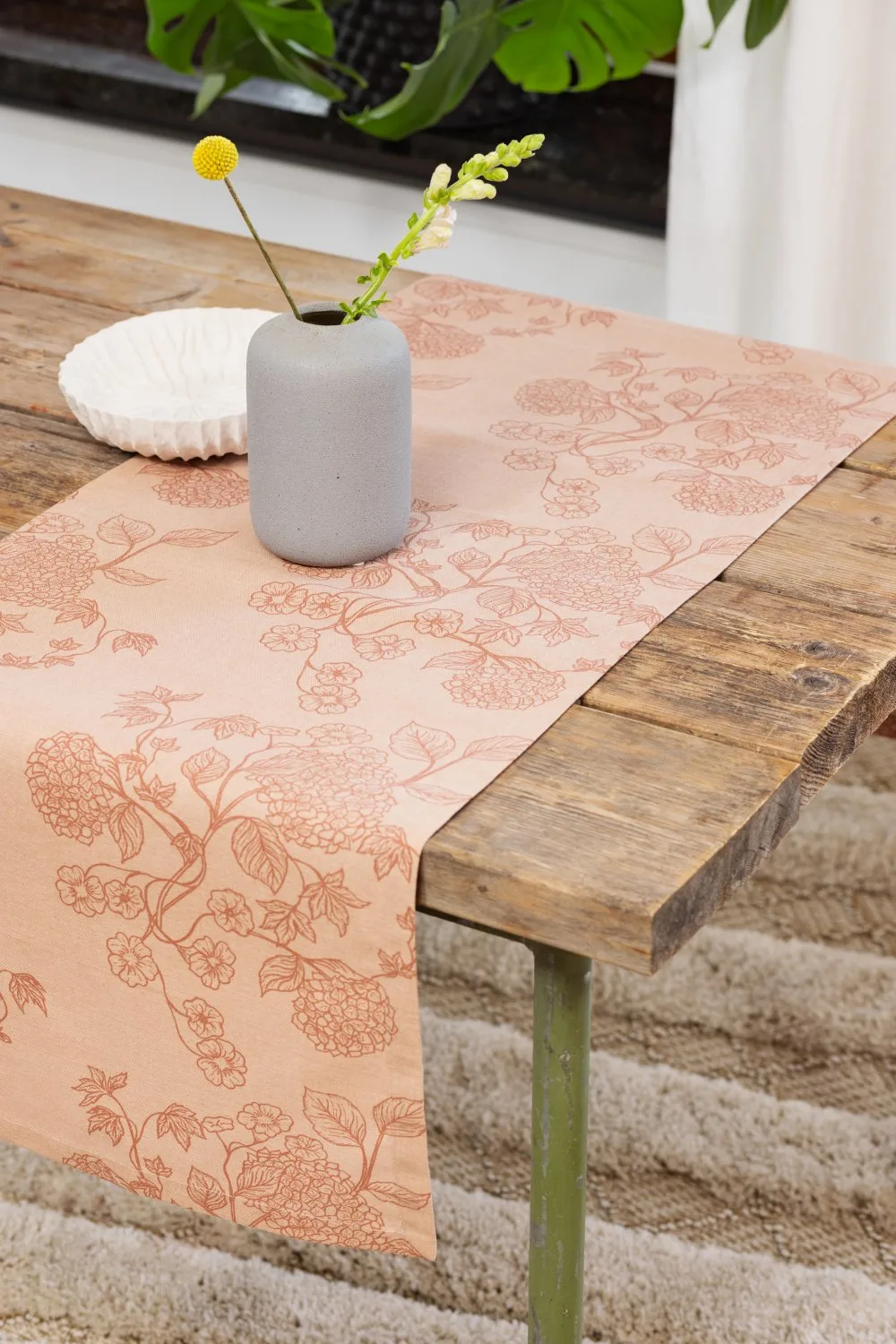Løpere - Minna (rosa) (Størrelse: 40 x 140)