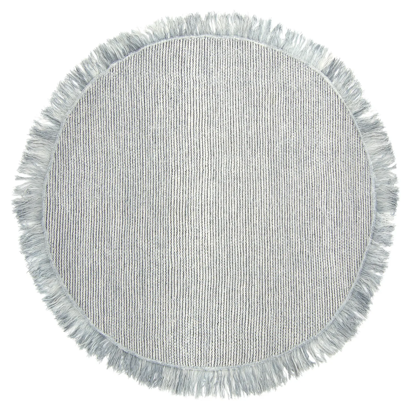 Runde tepper - Pike (blå) (Størrelse: Ø 200 cm)