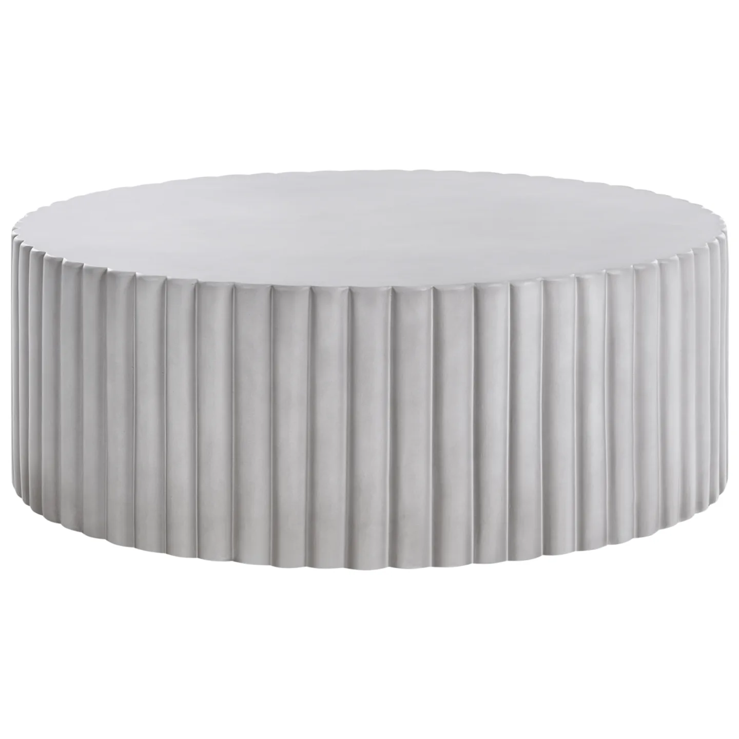 Soffbord utomhus Pozza 117 cm - Grå