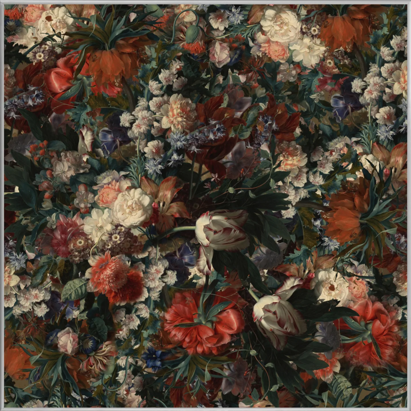image LAND Bild mit Rahmen Nostalgisches Blumenbouquet | Schubiger Möbel