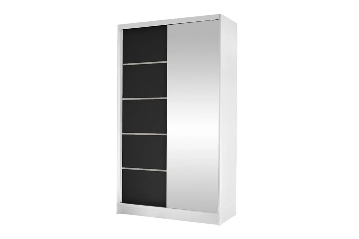 Glenmore Garderob m. Spegel White -