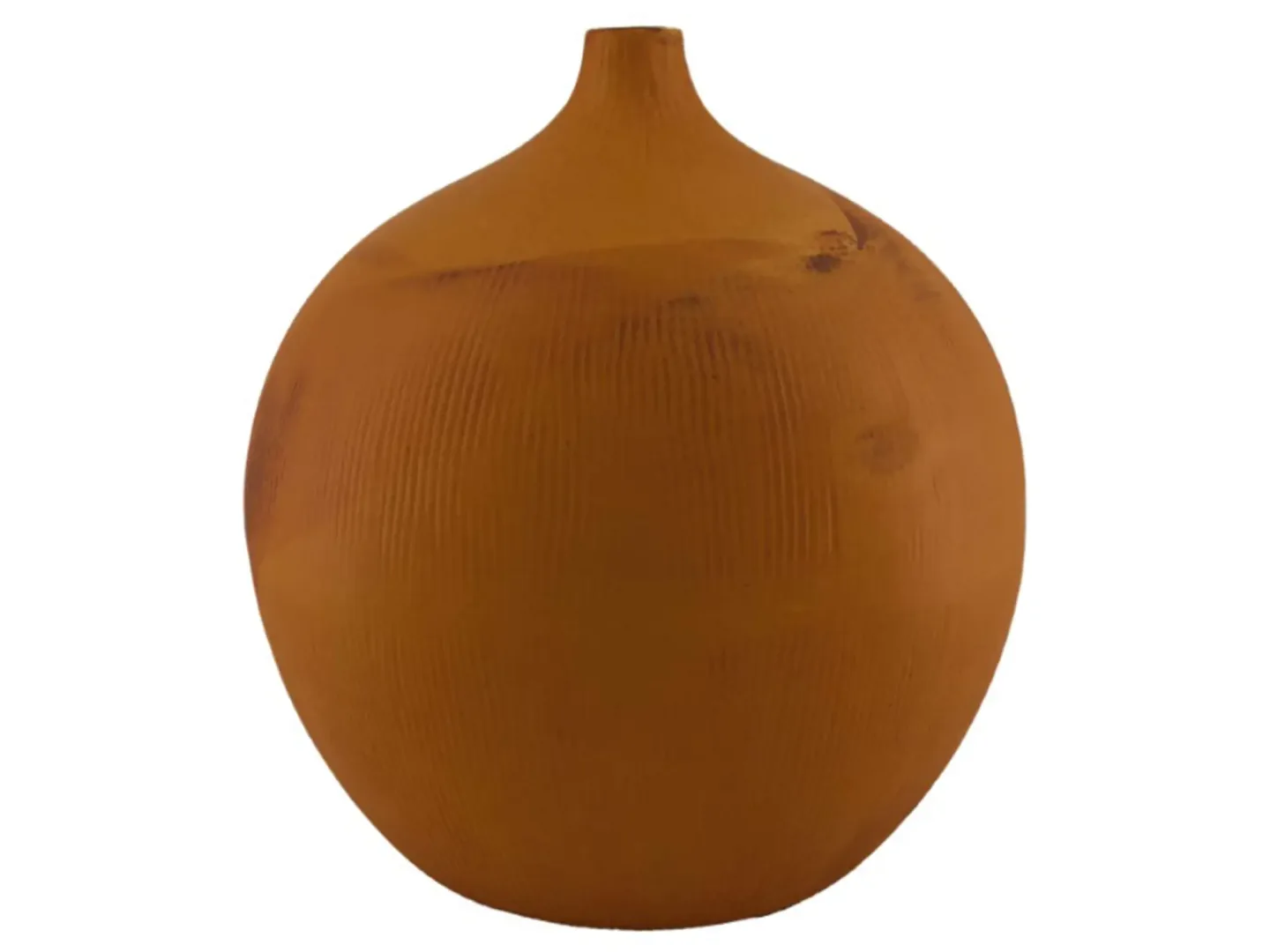 Dijk Vase Keramik, Braun H: 31 cm | Schubiger Möbel