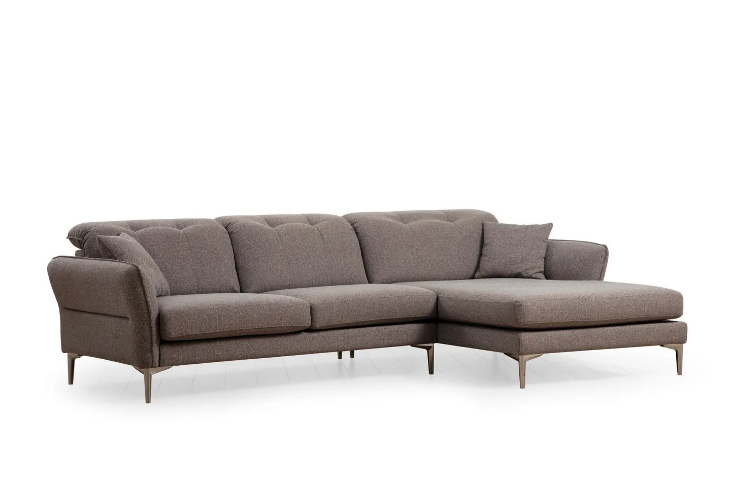 Chandara Soffa m. Divan 3-sits - Grå