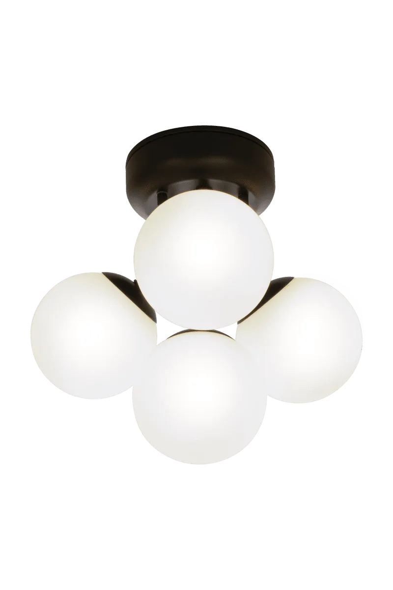 Aneta Lighting - Nicosia Ø26 - Badrumslampa - Svart